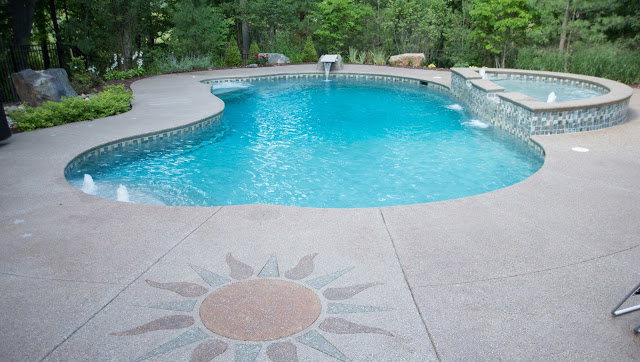 in ground swimming pool builder Michigan Clarston, Milford, Fenton, Oxford, Lansing, Shelby Mi. inground Swimming pool Installation Clarkston Michigan Swimming Pool Sale www.bhpomi.com 383