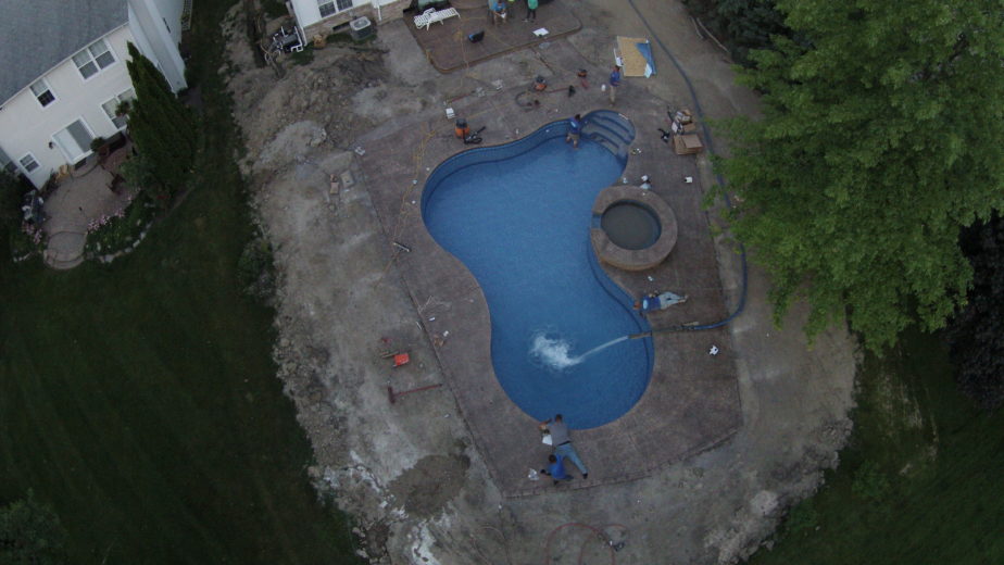inground pool contractor mid michigan fenton clarkston installation 001