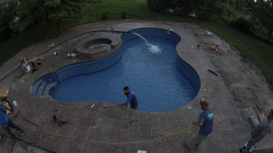 inground pool contractor mid michigan fenton clarkston installation 005