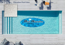 pearl white fiberglass pool swatch blue hawaiian pools of michigan image