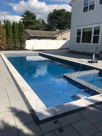Fiberglass swimming pool sale